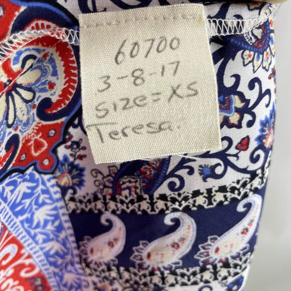 L'Agence Teresa Boho Babushka Floral Paisley Print Maxi Dress XS - Picture 4 of 12